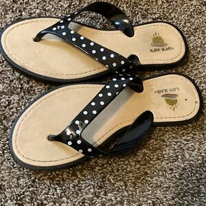 Polkadot sandals